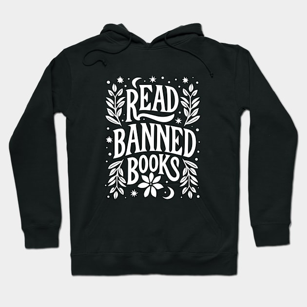 Read banned books Hoodie by Pictandra